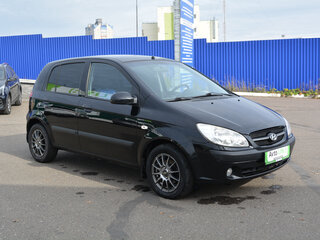 2007 Hyundai Getz I Рестайлинг, чёрный, 449000 рублей, вид 3