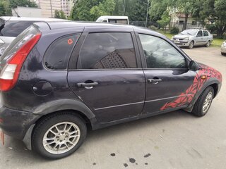2008 Lada (ВАЗ) Kalina Sport I, синий, 210000 рублей, вид 4