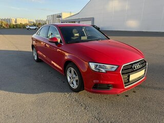 2018 Audi A3 III (8V) Рестайлинг, красный, 1960000 рублей, вид 3