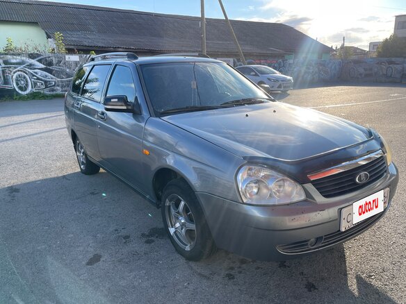 2011 Lada (ВАЗ) Priora I, серый, 270000 рублей - вид 4