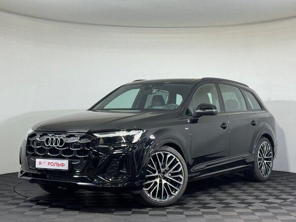 2026 Audi Q7 45 TFSI II (4M) Рестайлинг 2, чёрный, 11750000 рублей