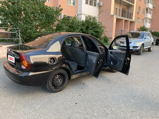 2008 Chevrolet Lanos I, чёрный, 90000 рублей, вид 4