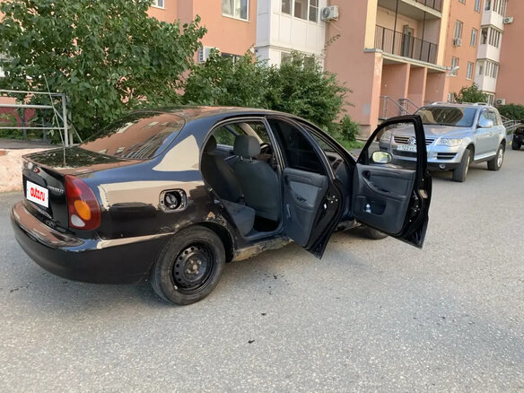 2008 Chevrolet Lanos I, чёрный, 90000 рублей - вид 3