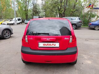 2008 Hyundai Getz I Рестайлинг, красный, 520000 рублей, вид 4