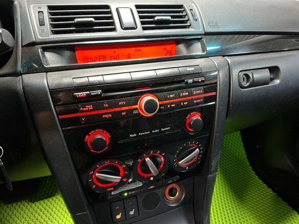 2008 Mazda 3 I (BK) Рестайлинг, чёрный - вид 13