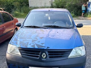 2007 Renault Logan I, синий, 350000 рублей, вид 2