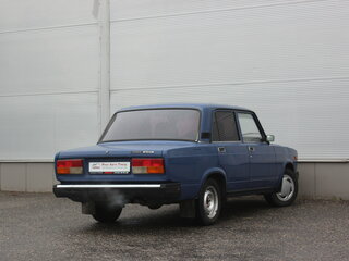 2005 Lada (ВАЗ) 2107, синий, 130000 рублей, вид 2