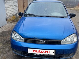 2006 Lada (ВАЗ) Kalina I, синий, 165000 рублей, вид 2