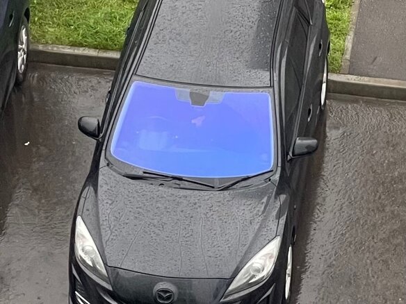 2010 Mazda Axela II, чёрный - вид 2