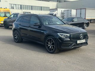 2020 Mercedes-Benz GLC AMG 43 AMG I (X253) Рестайлинг, чёрный, 6000000 рублей, вид 3