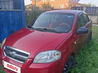 2010 Chevrolet Aveo I Рестайлинг, красный, 390000 рублей, вид 2