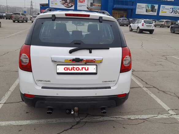 2008 Chevrolet Captiva I, белый, 800000 рублей - вид 5
