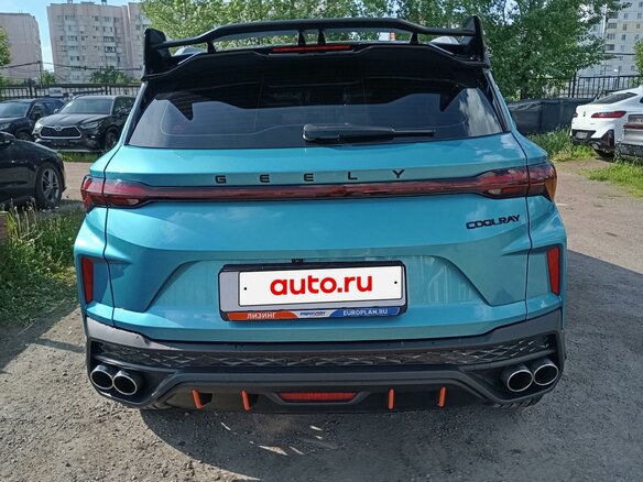 2023 Geely Coolray I Рестайлинг, голубой - вид 5