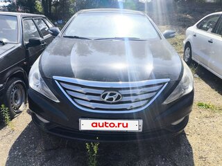 2009 Hyundai Sonata VI (YF), чёрный, 505750 рублей, вид 1