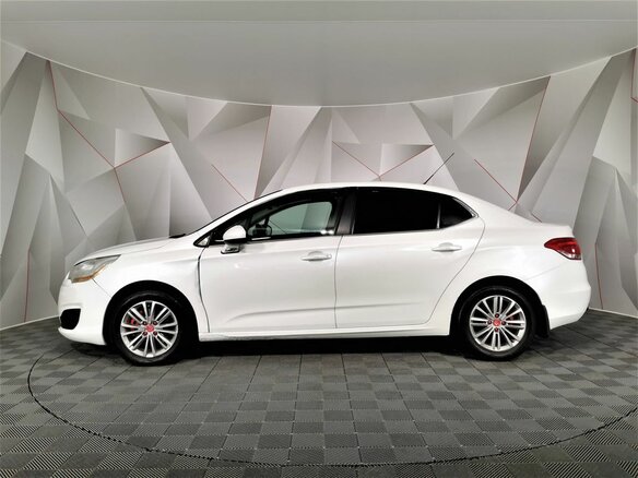 2013 Citroen C4 II, белый - вид 4