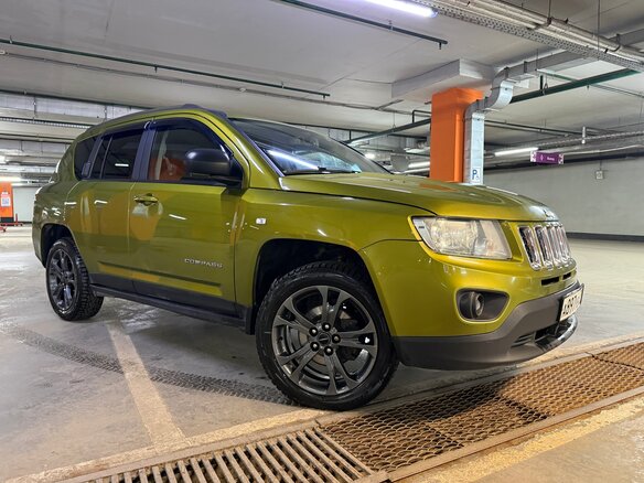 2012 Jeep Compass I Рестайлинг, зелёный, 895000 рублей - вид 3