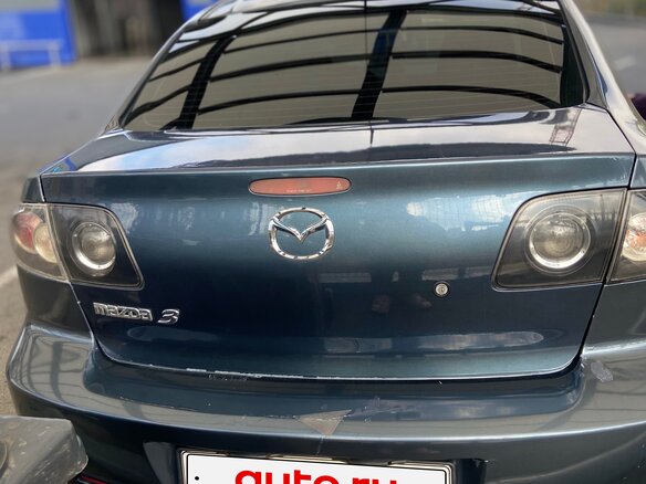 2008 Mazda 3 I (BK) Рестайлинг, серый, 460000 рублей - вид 4