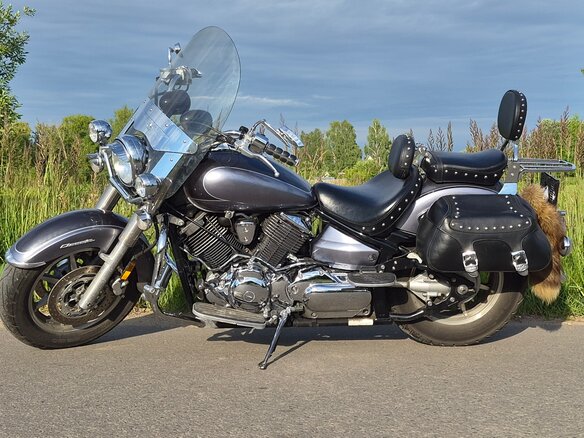 2004 Yamaha XVS1100, серый, 605000 рублей - вид 6