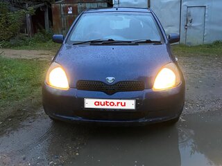 2000 Toyota Vitz I (P10), синий, 280000 рублей, вид 1