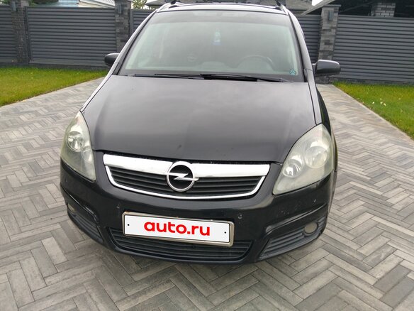2007 Opel Zafira B, чёрный, 480000 рублей - вид 1