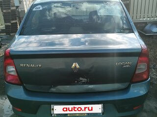 2011 Renault Logan I Рестайлинг, синий, 250000 рублей, вид 3