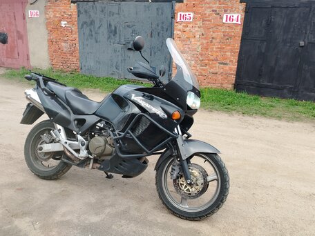 2001 Honda XL1000V Varadero, чёрный, 357000 рублей, вид 1