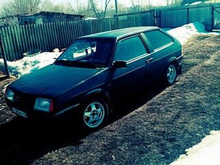 1991 Lada (ВАЗ) 2108, чёрный, 80000 рублей, вид 2