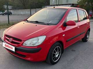 2007 Hyundai Getz I Рестайлинг, красный, 350000 рублей, вид 1