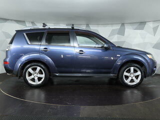 2008 Mitsubishi Outlander II, синий, 785000 рублей, вид 4