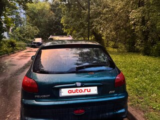 2000 Peugeot 206, зелёный, 170000 рублей, вид 4
