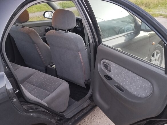 2008 Kia Spectra I Рестайлинг 2, чёрный - вид 8