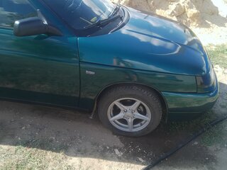 2005 Lada (ВАЗ) 2110, зелёный, 200000 рублей, вид 4