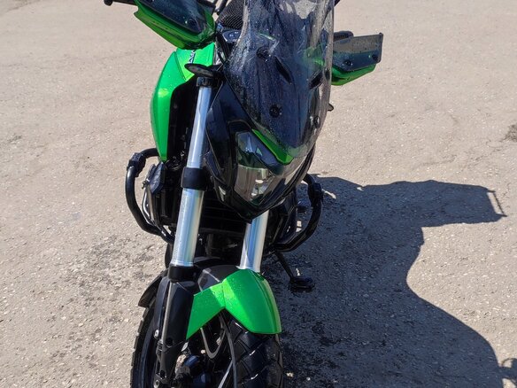 2023 Bajaj Dominar 400, зелёный, 330000 рублей - вид 4