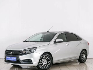 2019 Lada (ВАЗ) Vesta I, серебристый, 849000 рублей, вид 3