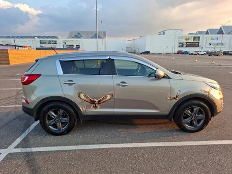 2011 Kia Sportage III, серый, 1200000 рублей, вид 3