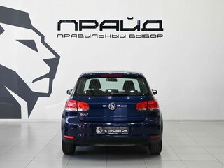 2012 Volkswagen Golf VI, синий, 680000 рублей, вид 4