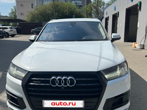 2019 Audi Q7 II (4M), белый, 4200000 рублей - вид 1