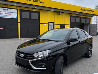 2021 Lada (ВАЗ) Vesta I, чёрный, 990000 рублей, вид 2
