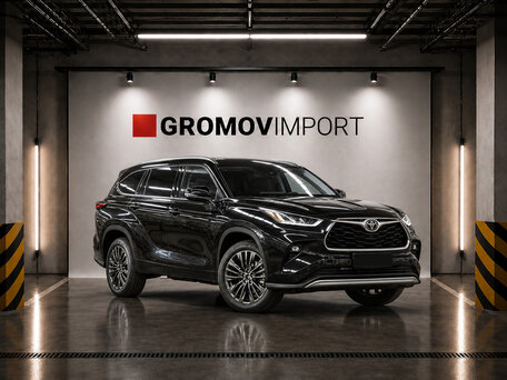 2026 Toyota Highlander IV (XU70), чёрный, 4749000 рублей, вид 3
