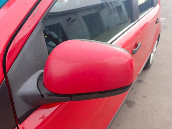 2009 Nissan Note I Рестайлинг, красный, 450000 рублей - вид 6