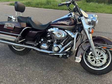 2007 Harley-Davidson Road King, пурпурный, 750000 рублей, вид 1