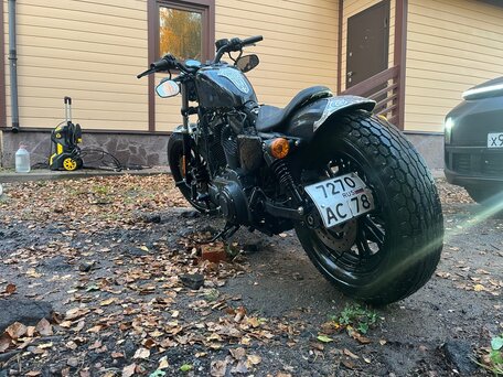 2014 Harley-Davidson Sportster 1200, чёрный, 819000 рублей, вид 1