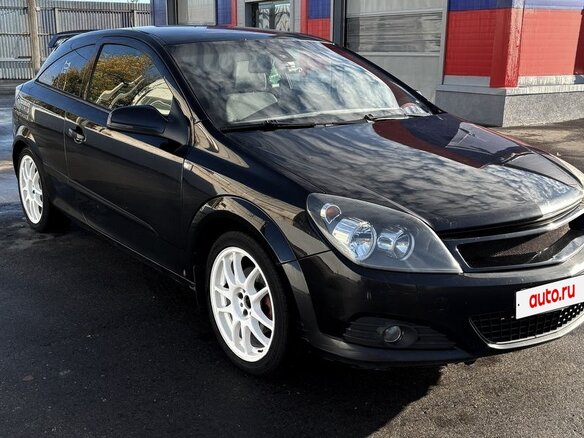 2007 Opel Astra GTC H Рестайлинг, чёрный, 450000 рублей