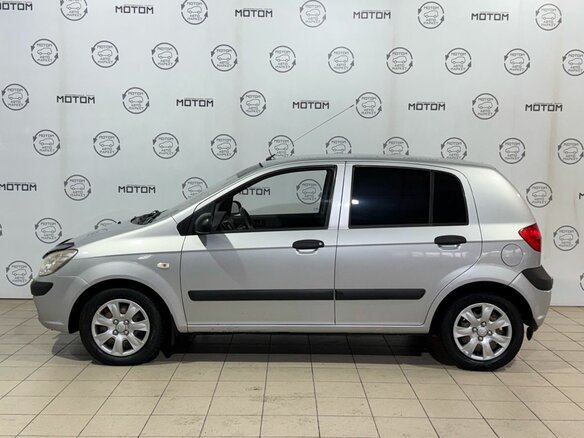 2010 Hyundai Getz I Рестайлинг, серебристый - вид 7