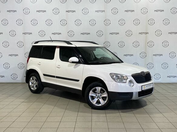 2012 Skoda Yeti I, белый