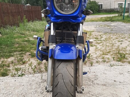 2005 Honda CB 400 Super Four, синий, 385000 рублей, вид 5