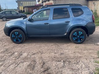 2015 Renault Duster I Рестайлинг, синий, 870000 рублей, вид 4