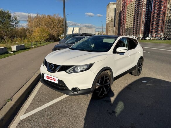 2017 Nissan Qashqai II, белый