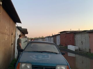 2000 Lada (ВАЗ) 21099, синий, 35000 рублей, вид 1