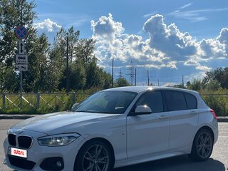 2016 BMW 1 серии 118i II (F20/F21) Рестайлинг, белый, 1200000 рублей, вид 5